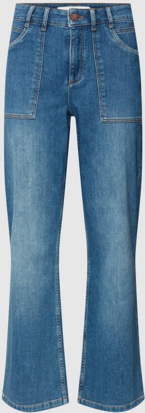 LANIUS Jeans met labelpatch