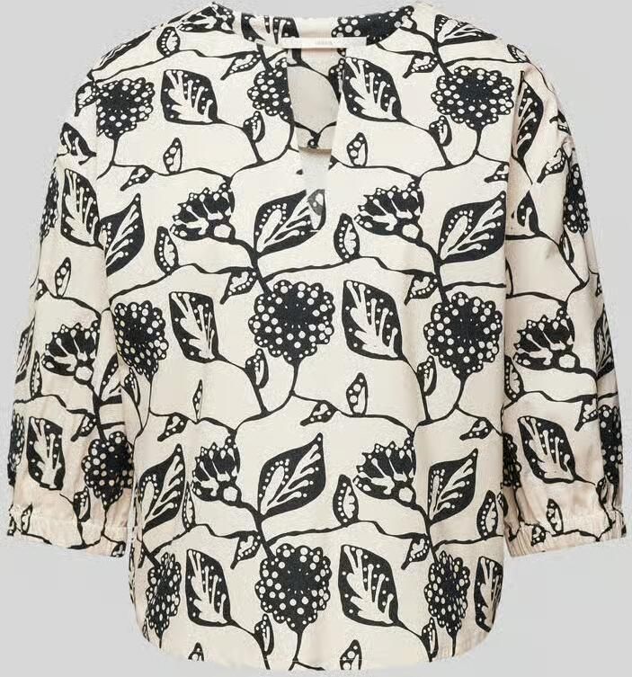 LANIUS Blouse met V-hals - Foto 2