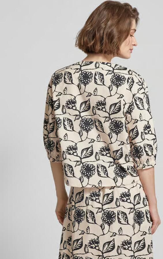 LANIUS Blouse met V-hals - Foto 3
