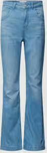 LANIUS Bootcut fit jeans met wol