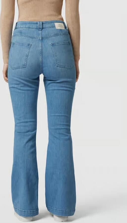 LANIUS Bootcut fit jeans met wol - Foto 4