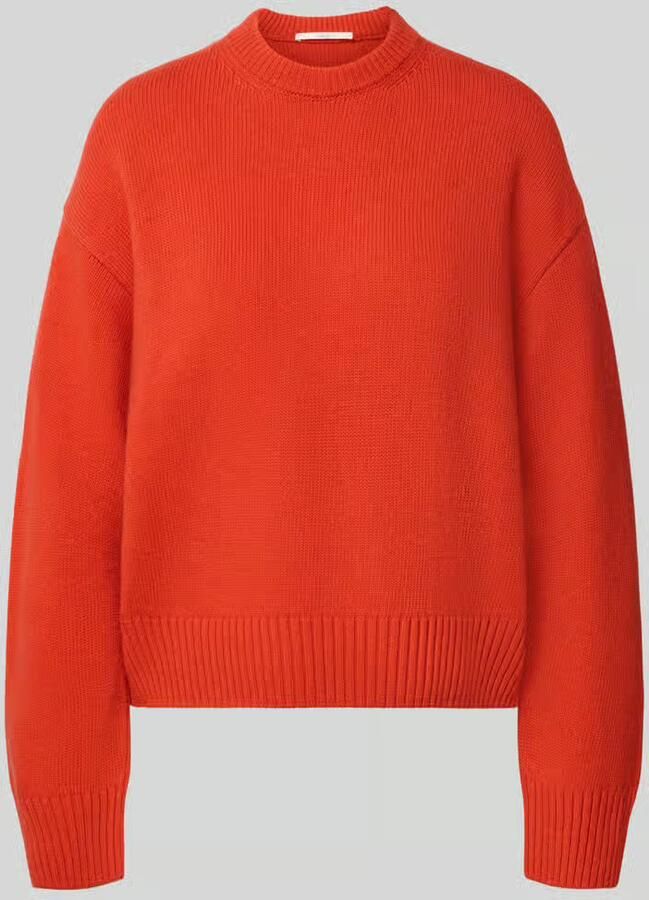 LANIUS gebreide pullover in relaxed fit van mix van scheerwol en kasjmier