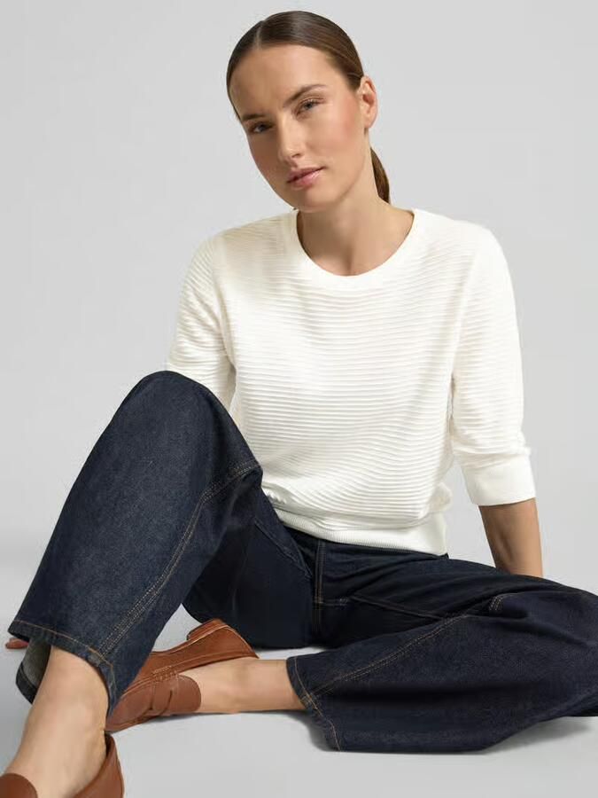 LANIUS Gebreide pullover met 3 4-mouw