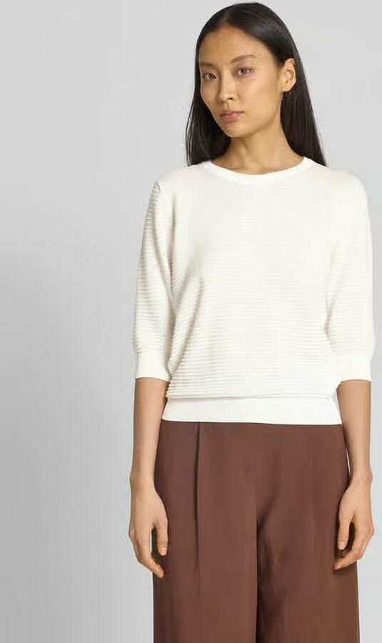 LANIUS Gebreide pullover met 3 4-mouwen - Foto 3