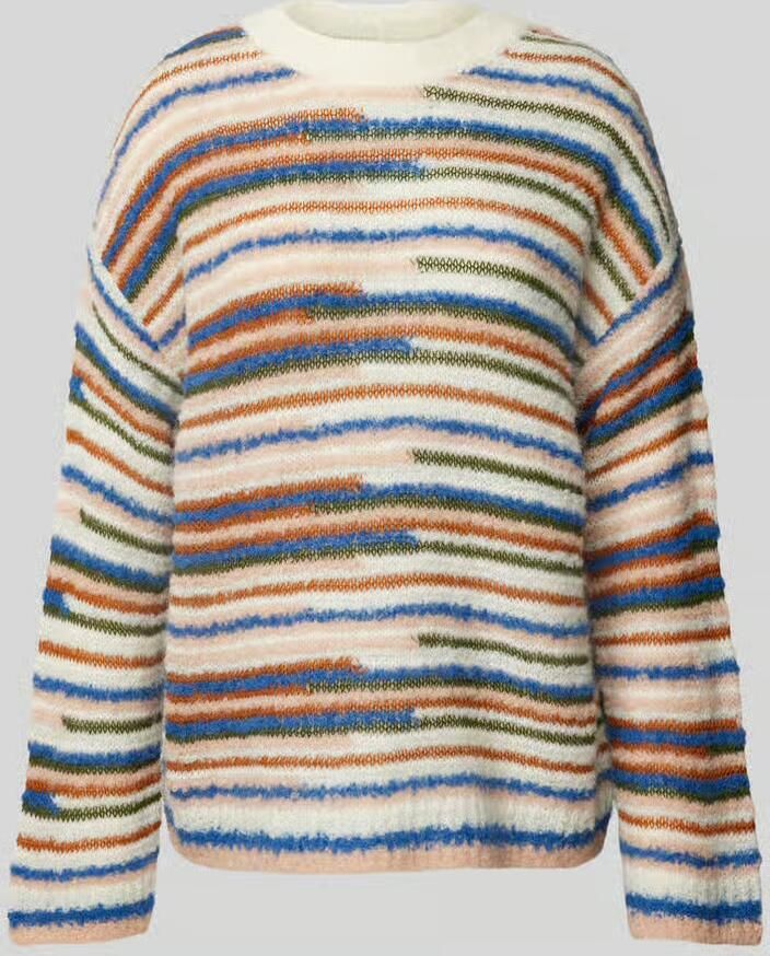 LANIUS Gebreide pullover met extra brede schouders - Foto 2