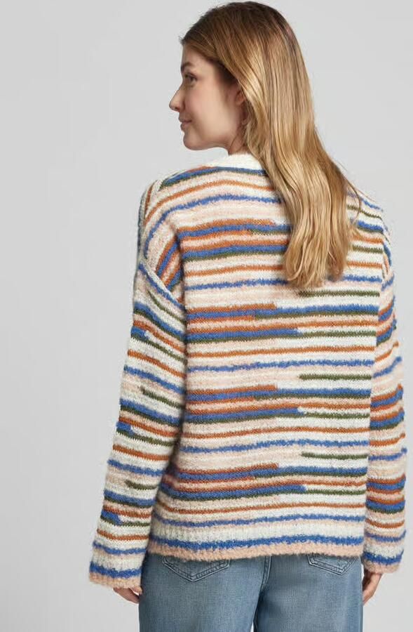 LANIUS Gebreide pullover met extra brede schouders - Foto 3