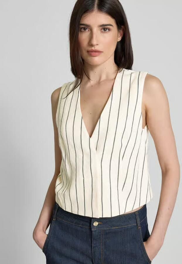 LANIUS Gilet met V-hals