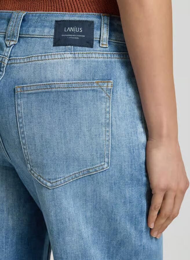 LANIUS jeans in used-look met steekzakken - Foto 2