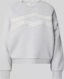 LANIUS oversized sweatshirt met ronde hals