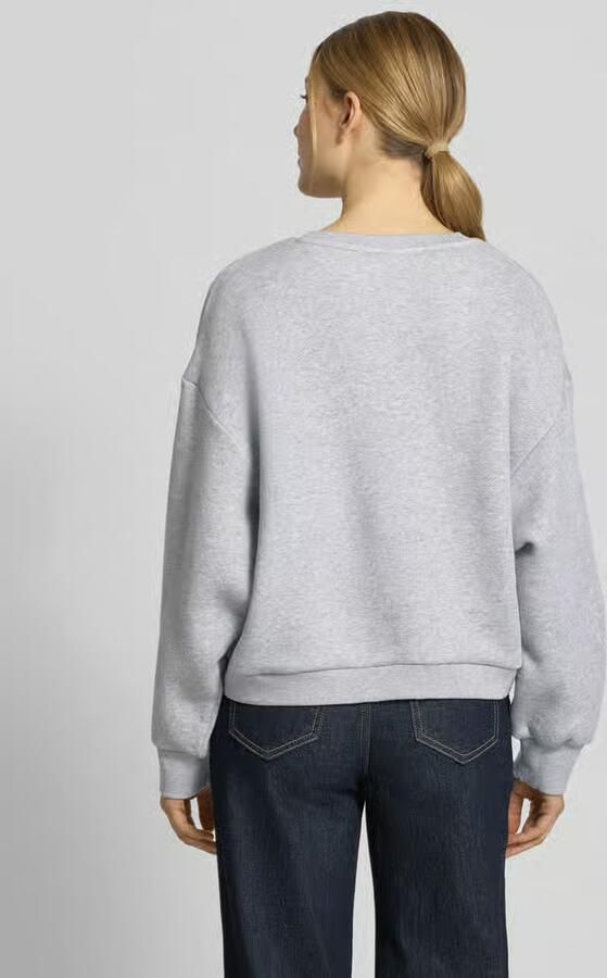 LANIUS oversized sweatshirt met ronde hals - Foto 2