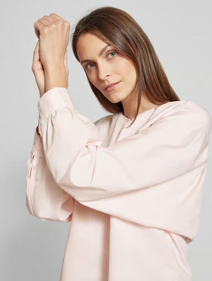LANIUS Regular fit blouse met V-hals