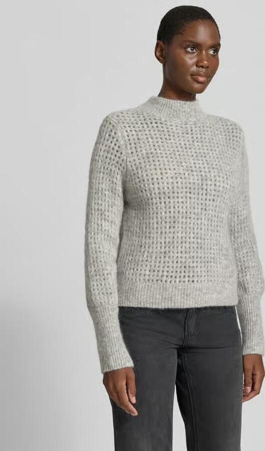 LANIUS Regular fit pullover van alpacamix en met wol - Foto 3
