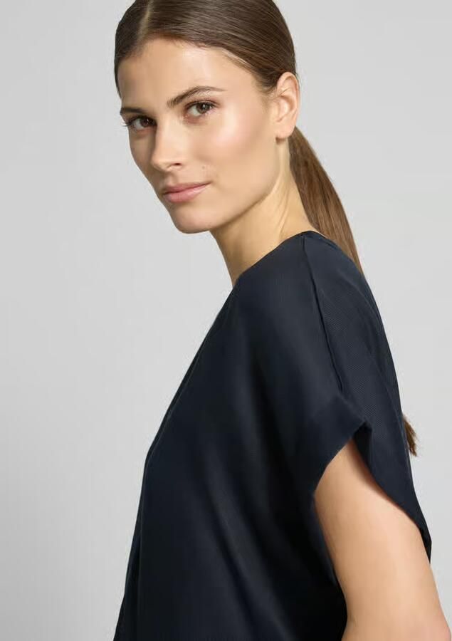 LANIUS relaxed fit blouse van puur lyocell