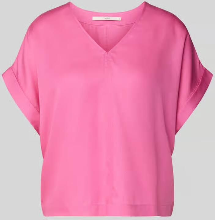 LANIUS regular fit overhemdblouse van puur lyocell in denimlook - Foto 4