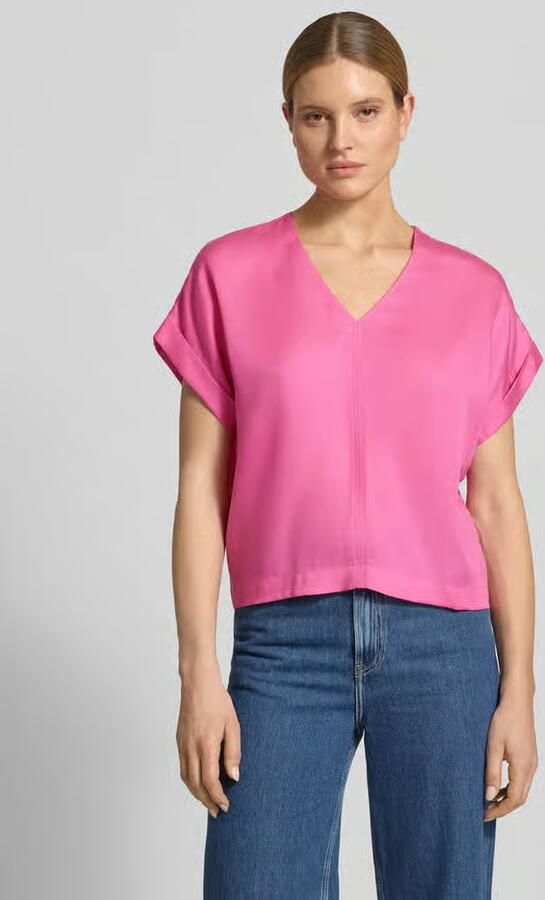 LANIUS regular fit overhemdblouse van puur lyocell in denimlook - Foto 8