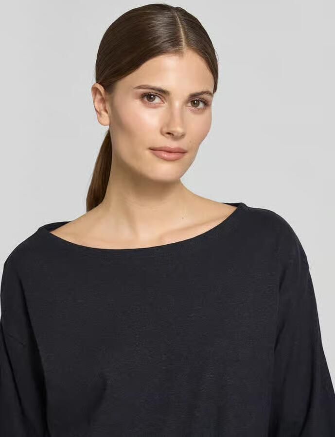 LANIUS relaxed fit T-shirt van mix van hennep