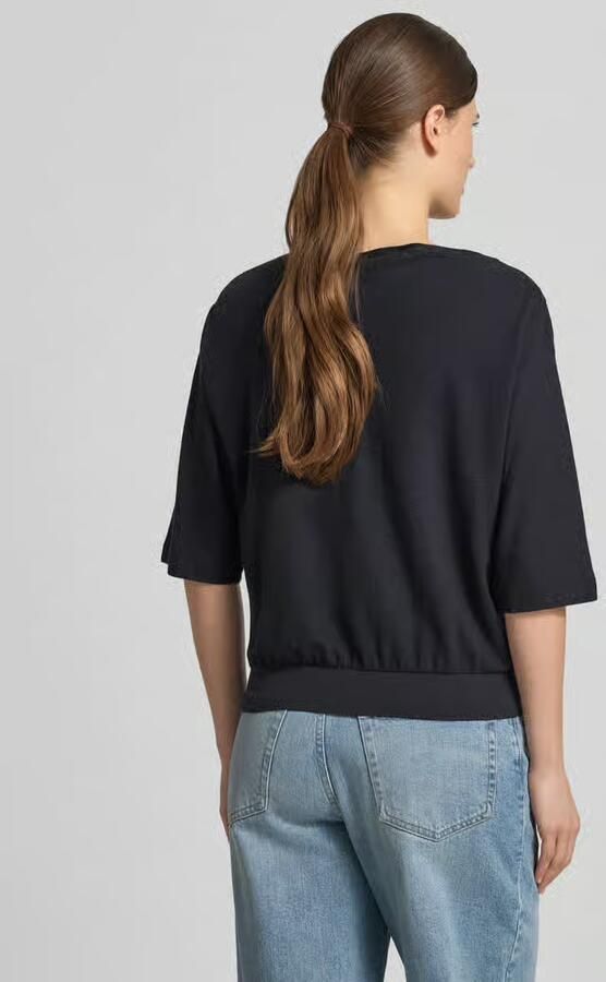LANIUS relaxed fit T-shirt van mix van hennep