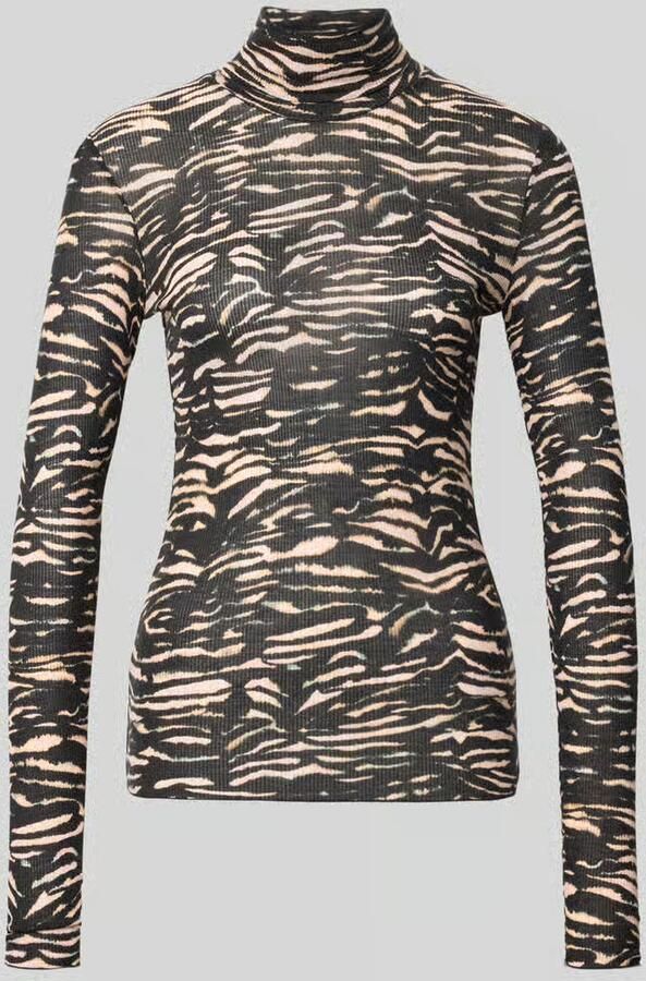 LANIUS Slim fit shirt met lange mouwen van puur lyocell