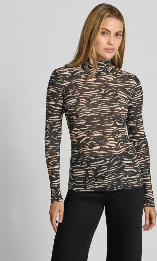 LANIUS Slim fit shirt met lange mouwen van puur lyocell - Foto 3