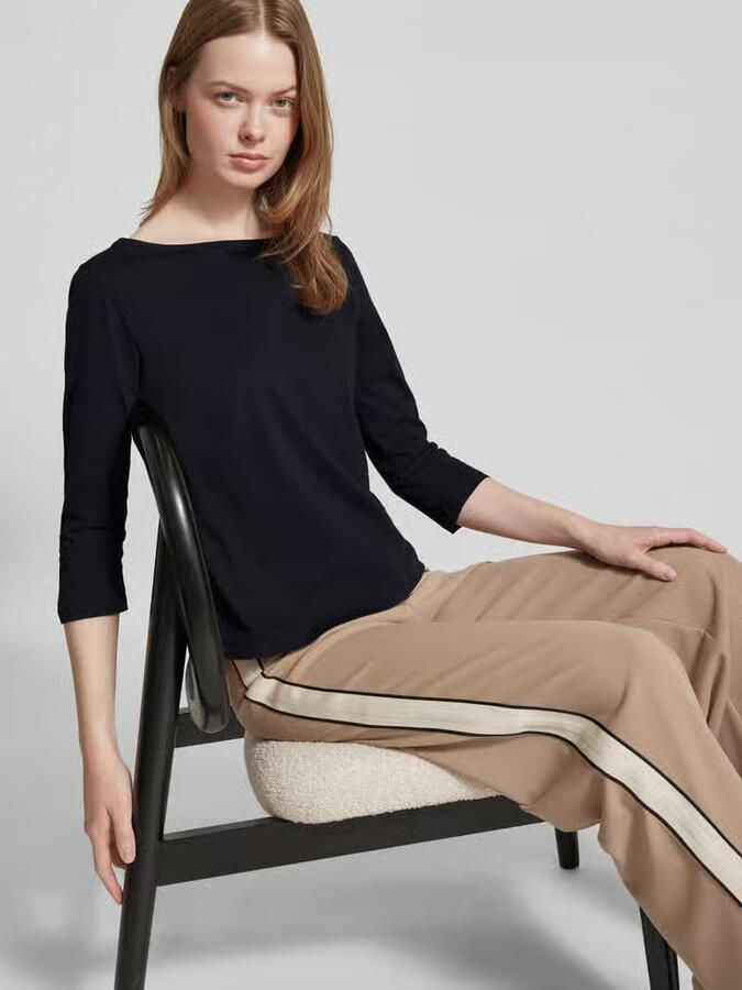 LANIUS T-shirt met 3 4-mouwen - Foto 2