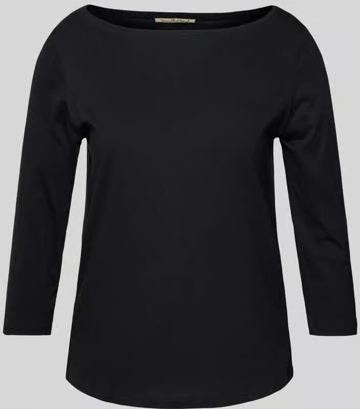 LANIUS T-shirt met 3 4-mouwen
