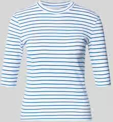 LANIUS T-shirt met 3 4-mouwen