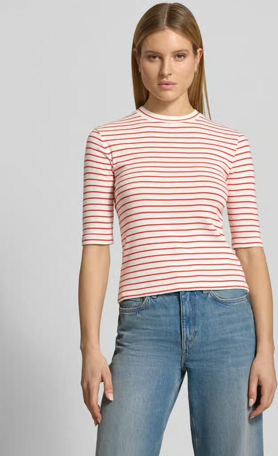 LANIUS T-shirt met 3 4-mouwen - Foto 4