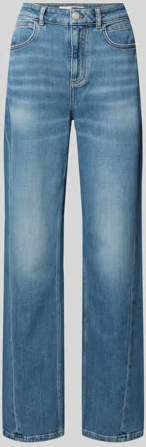 LANIUS wide leg jeans in used-look
