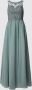 Laona Avondjurk van chiffon met ornamentele borduursels - Thumbnail 3