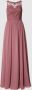 Laona Avondjurk van chiffon met ornamentele borduursels - Thumbnail 3