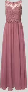 Laona Avondjurk van chiffon met ornamentele borduursels - Foto 1