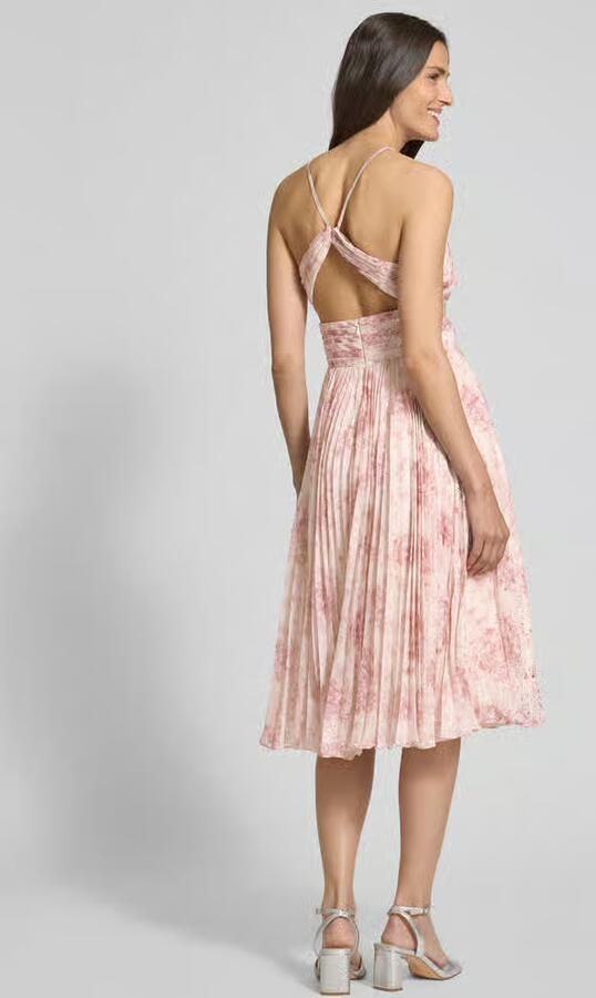 Laona Cocktailjurk met plissévouwen
