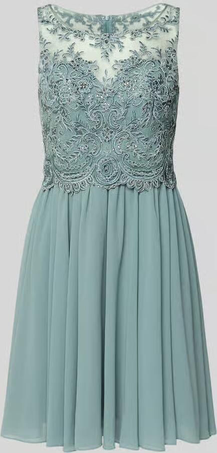Laona Cocktailjurk van tule met strass-steentjes