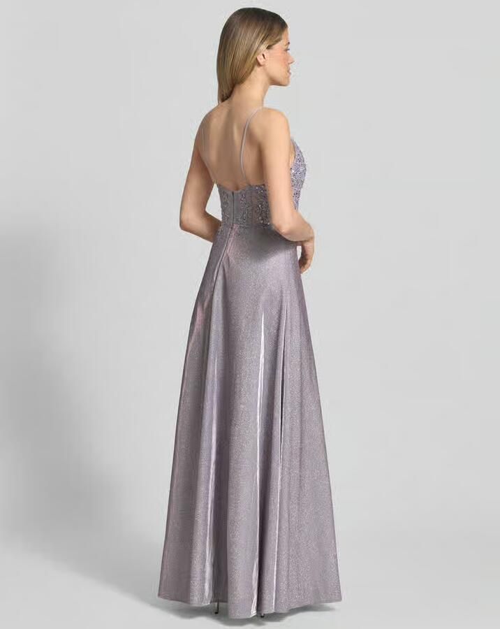 Laona Schitterende midi-jurk met stitchings en pailletten - Foto 3
