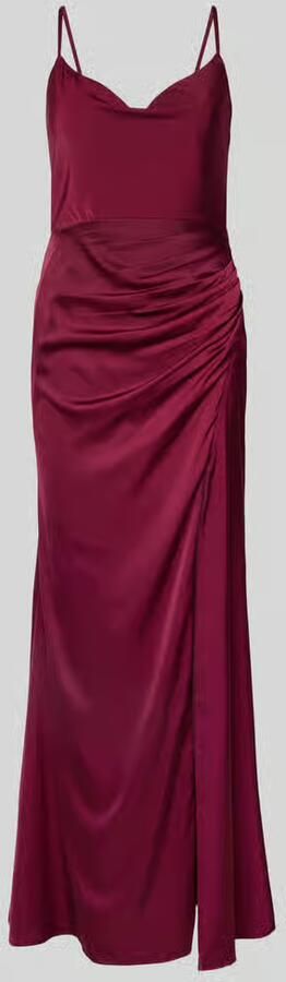 Laona Slim fit avondjurk met plooien