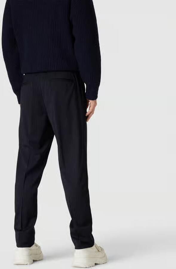 Lardini broek met streepmotief - Foto 2