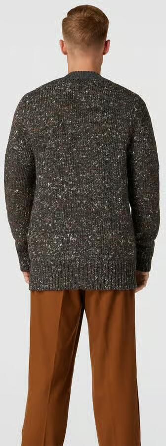 Lardini Wollen jacks met knoopsluiting - Foto 3