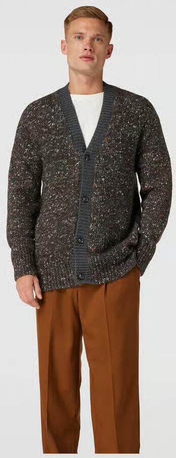 Lardini Wollen jacks met knoopsluiting - Foto 2