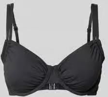 Lascana Bikinitop met plooien