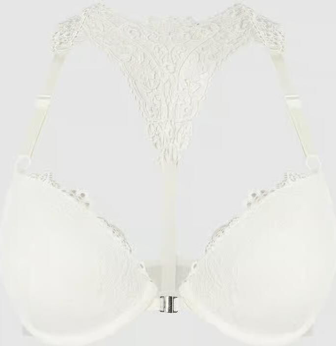 Lascana Push-up-bh MELISSA met voorsluiting & kanten achterkant van borduursel ondergoed - Foto 10