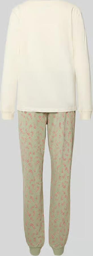 Lascana Pyjama met statementprint
