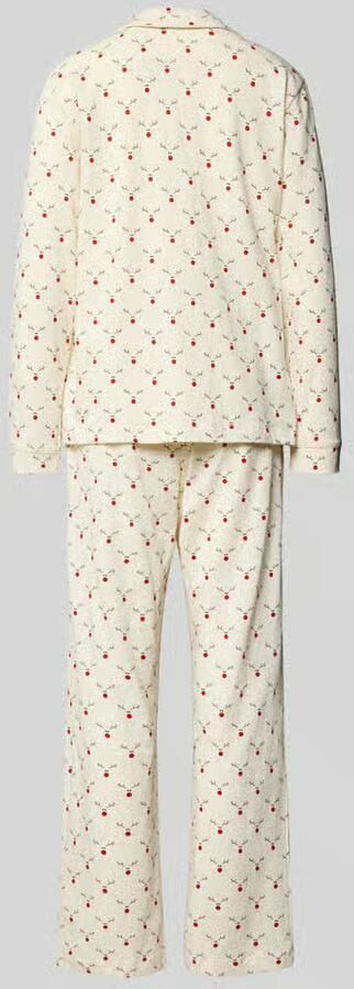 Lascana Pyjama van puur katoen model 'X-Mas' - Foto 2
