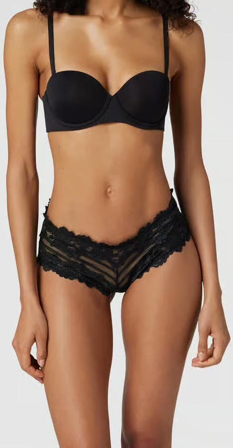 Petite fleur gold Tangaslip met erotische vetersluiting achter - Foto 6