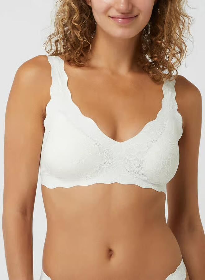 Nuance Bralette-bh zonder beugels met naadloos kant en uitneembare pads lingerie