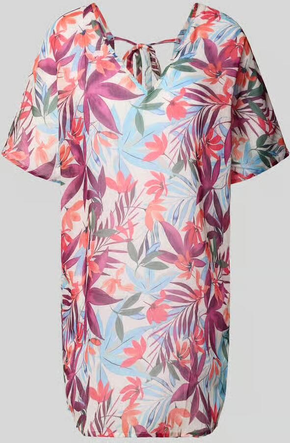 Lascana Tuniek met V-hals in all-over look - Foto 2