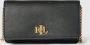 Ralph Lauren Zwarte portemonnee met logo voor sluiting Black Dames - Thumbnail 1