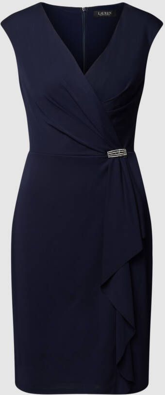 Lauren Ralph Lauren Knielange jurk met V-hals model 'RYLAN'