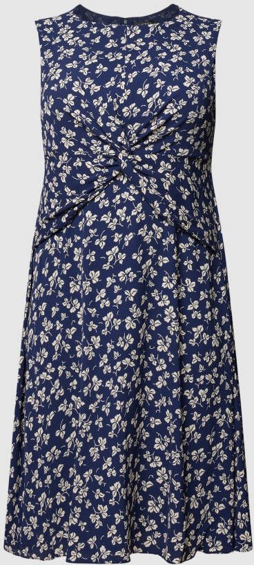 Lauren Ralph Lauren Curve Midi-jurk met bloemenmotief model 'TESSA'