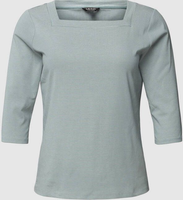 Lauren Ralph Lauren Curve PLUS SIZE T-shirt met 3 4-mouwen model 'BALLONG'