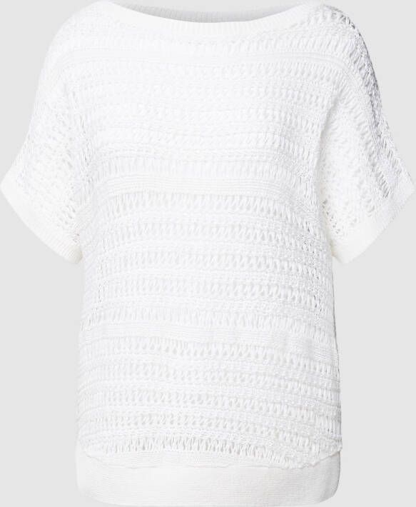 Lauren Ralph Lauren Gebreid shirt met ajourpatroon model 'AMOZIA'